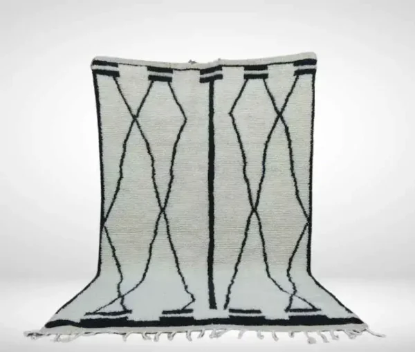 Black & White Area Rugs​