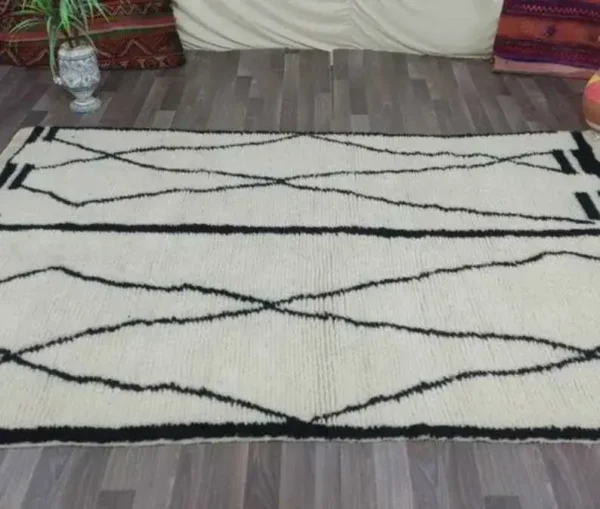 Black & White Area Rugs​ - Image 2