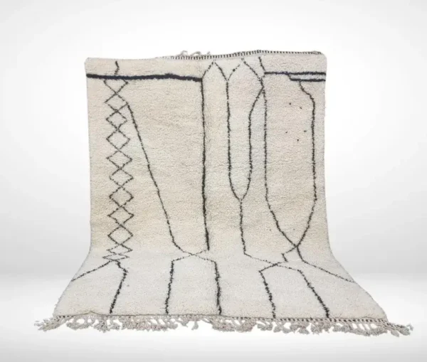 Black and White Rug